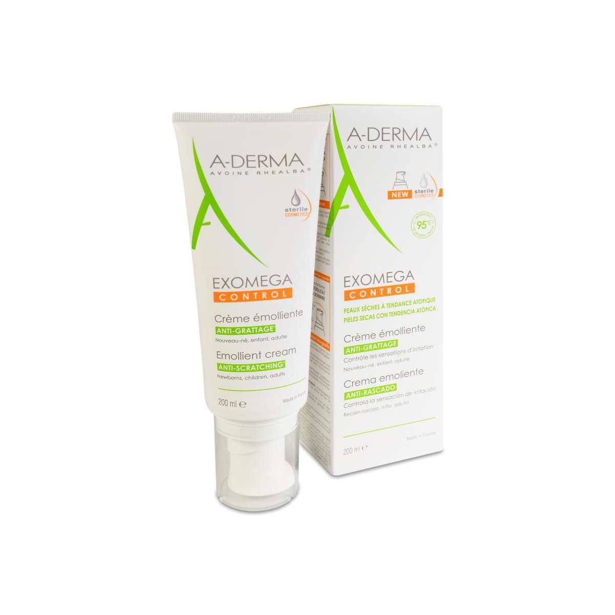 ADERMA EXOMEGA CONTROL CREMA  200ML