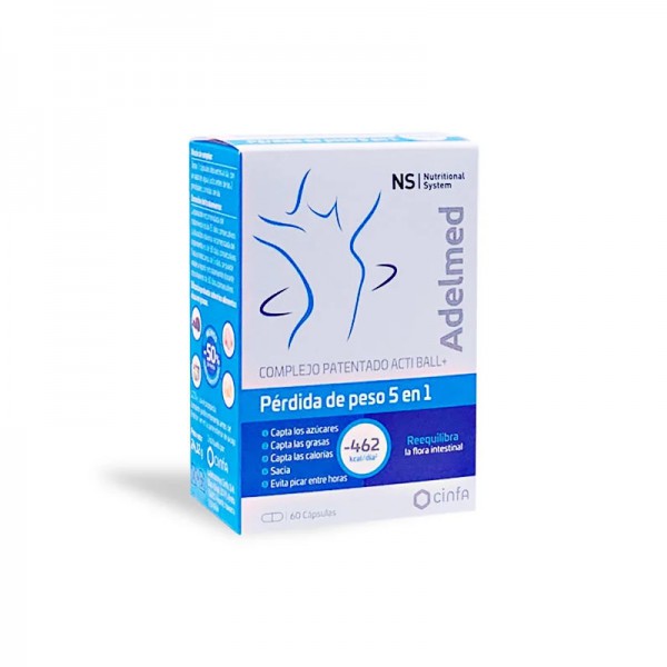 NS ADELMED 60 CAPSULAS