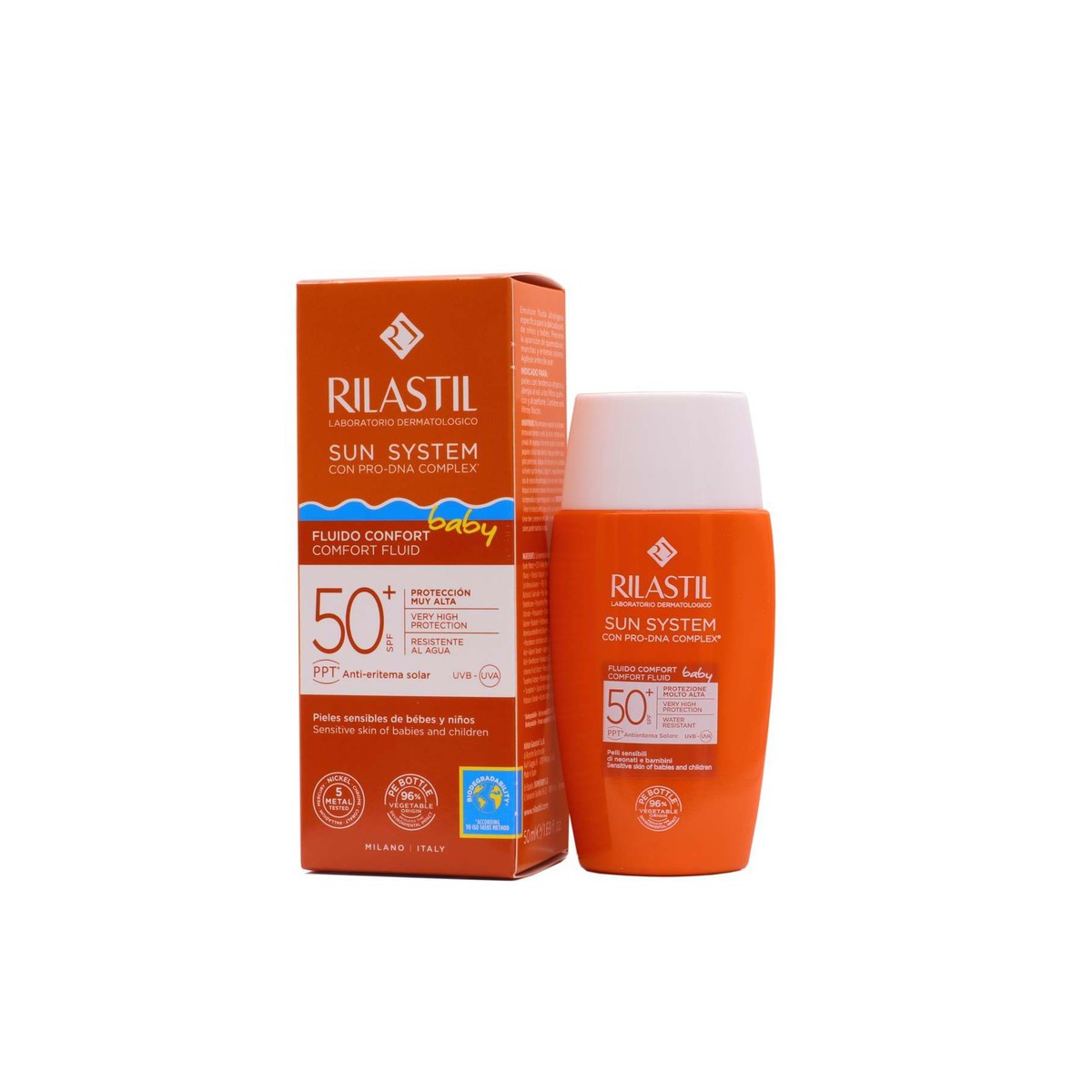RILASTIL SUN SYSTEM COMFORT BABY SPF 50+