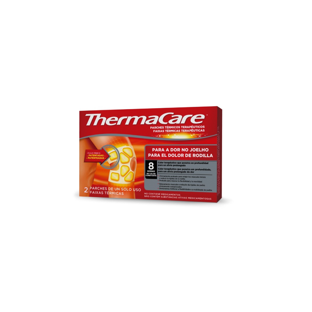 THERMACARE RODILLA 2 UDS