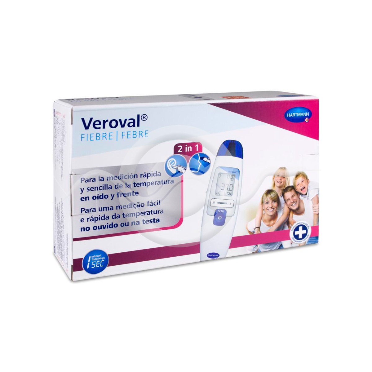 TERMOMETRO INFRARROJO OIDO Y FRENTE...