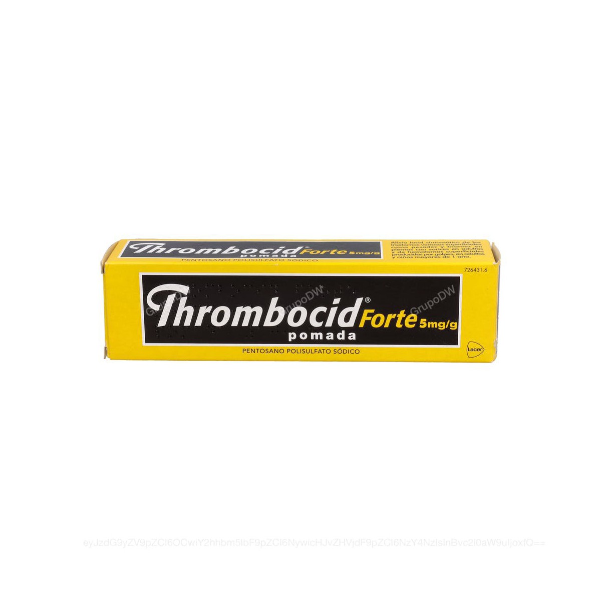 THROMBOCID FORTE 5 mg/g POMADA, 1...