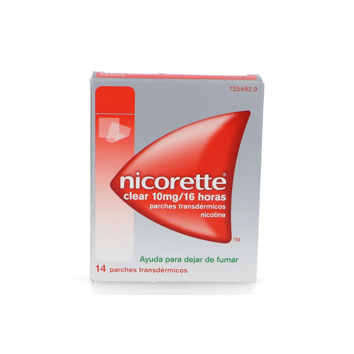 NICORETTE CLEAR 10 mg/16 HORAS...