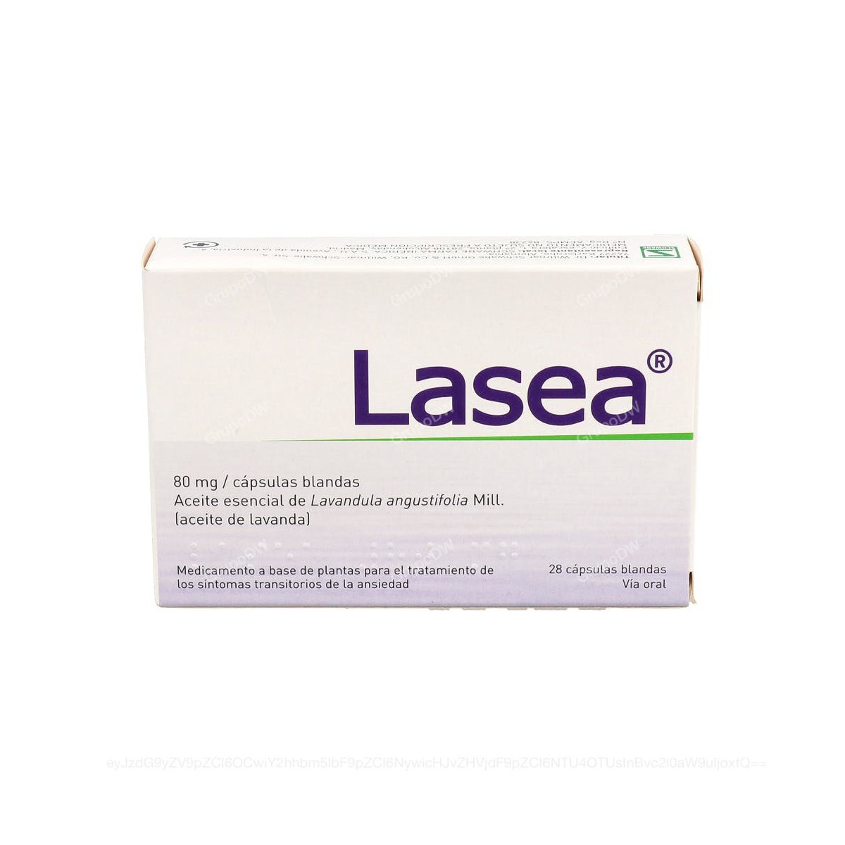 LASEA 80 mg CAPSULAS BLANDAS