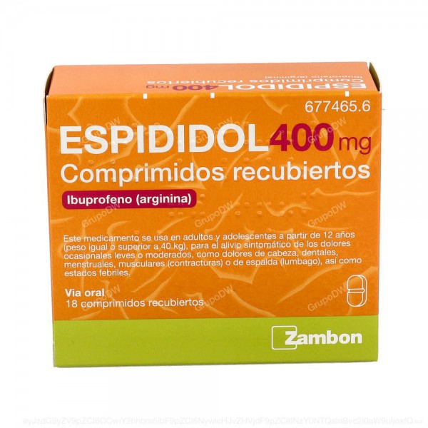 ESPIDIDOL 400 mg...