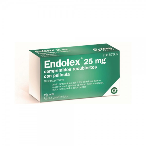 ENDOLEX 25 mg COMPRIMIDOS...