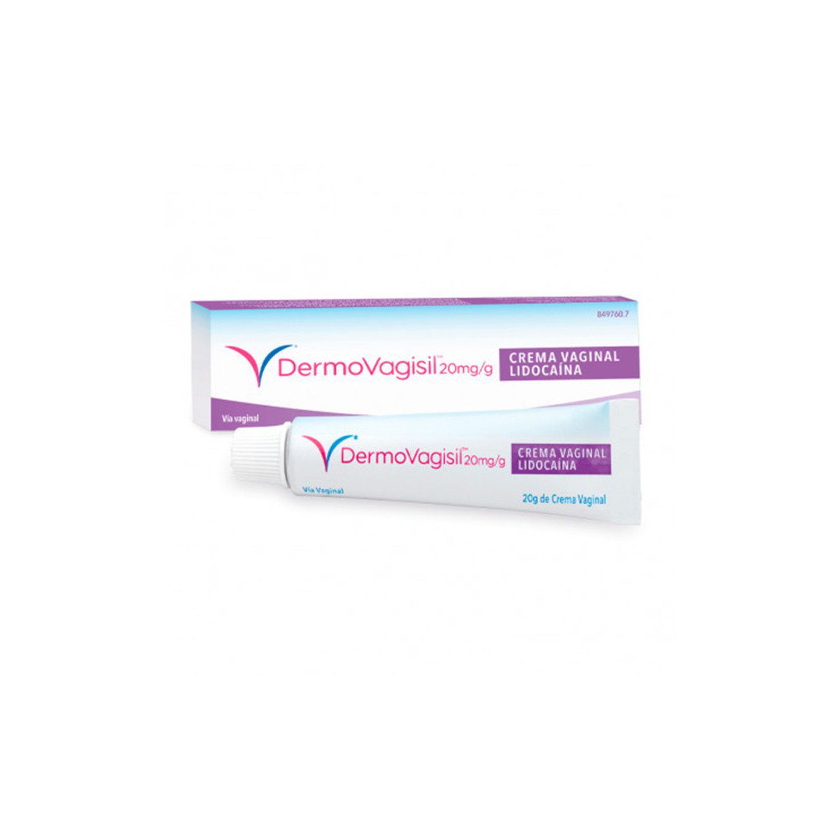 DERMOVAGISIL 20mg/g CREMA VAGINAL, 1...