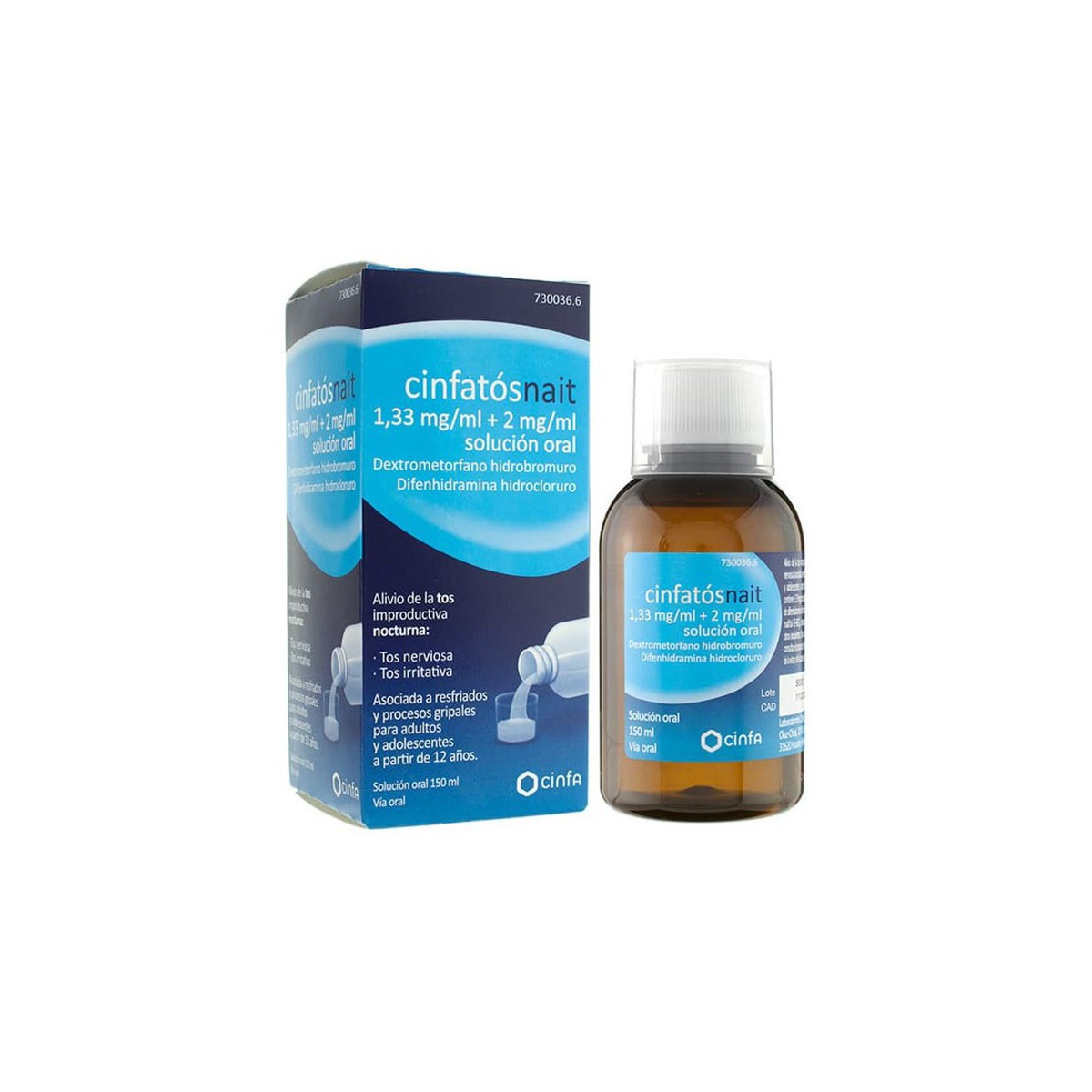 CINFATOSNAIT 1,33 mg/ml + 2 mg/ml...