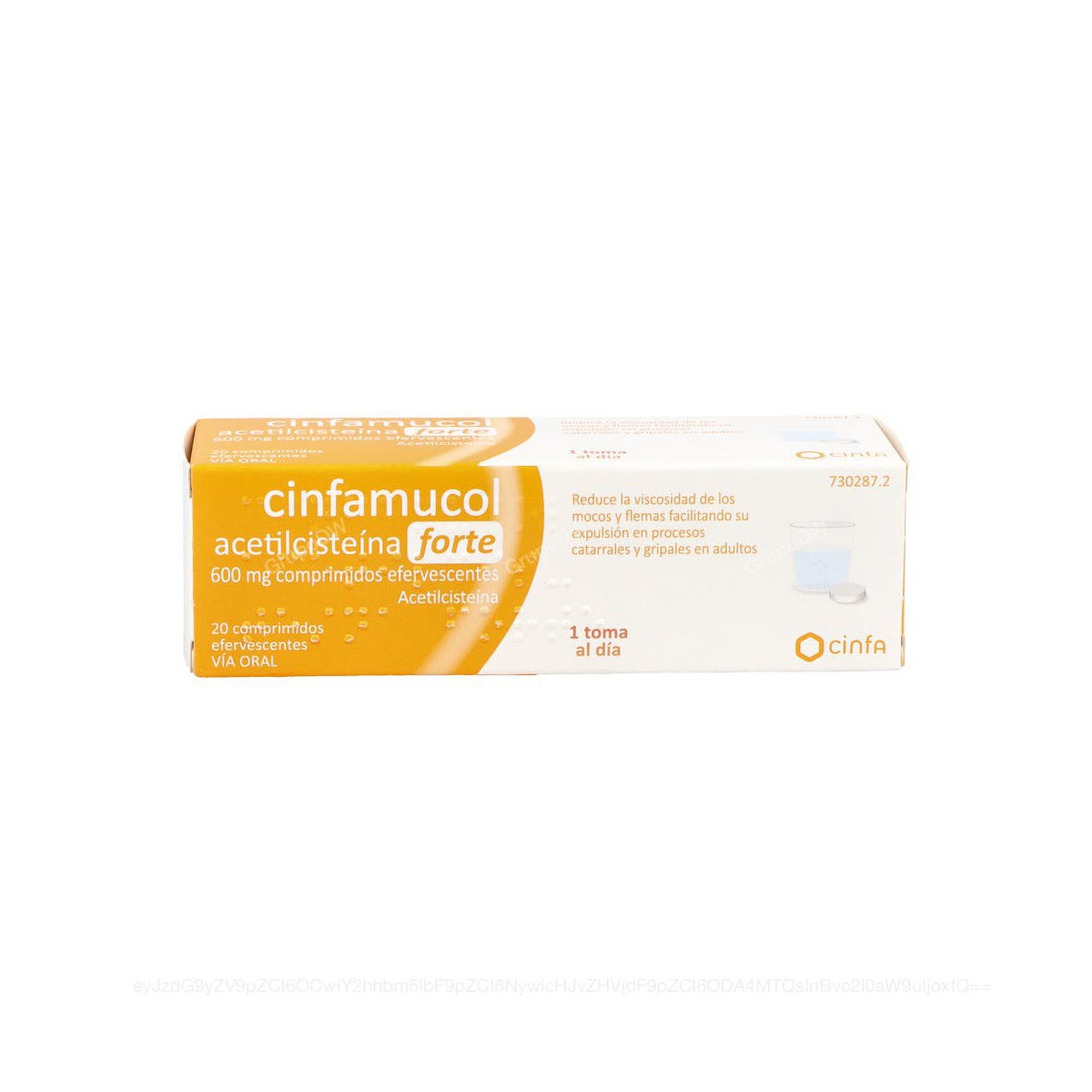 CINFAMUCOL ACETILCISTEINA FORTE 600...