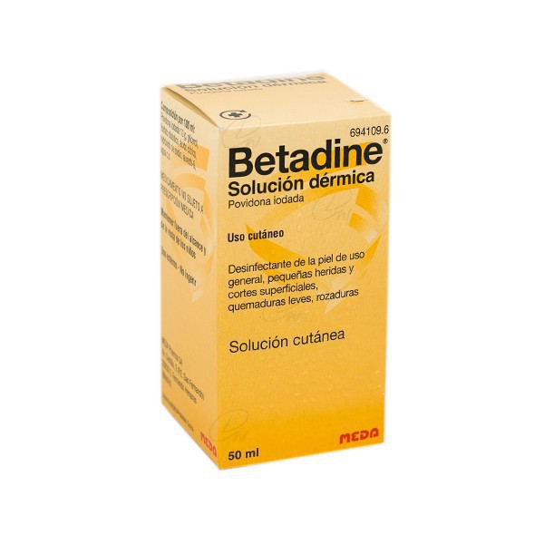 BETADINE 100 mg/ml SOLUCION...