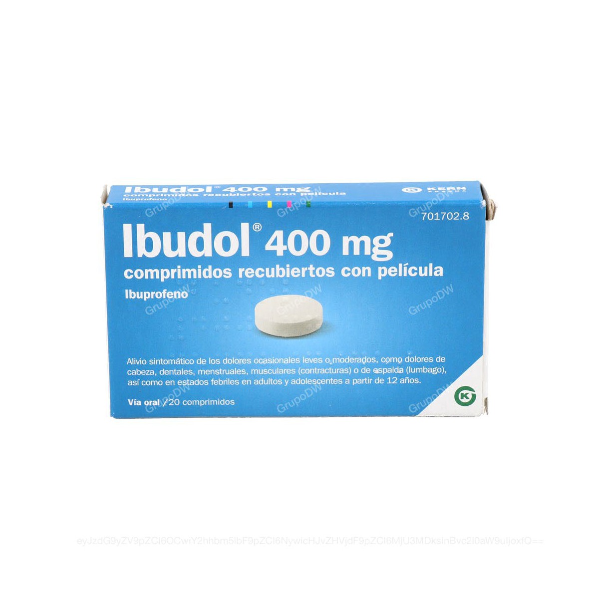 IBUDOL 400 mg COMPRIMIDOS RECUBIERTOS...