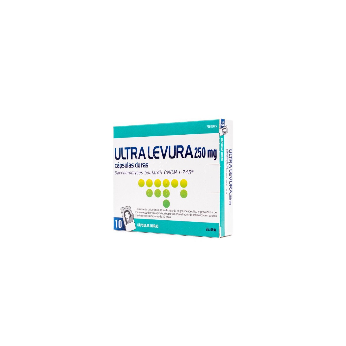 ULTRA-LEVURA 250 mg CAPSULAS DURAS,...