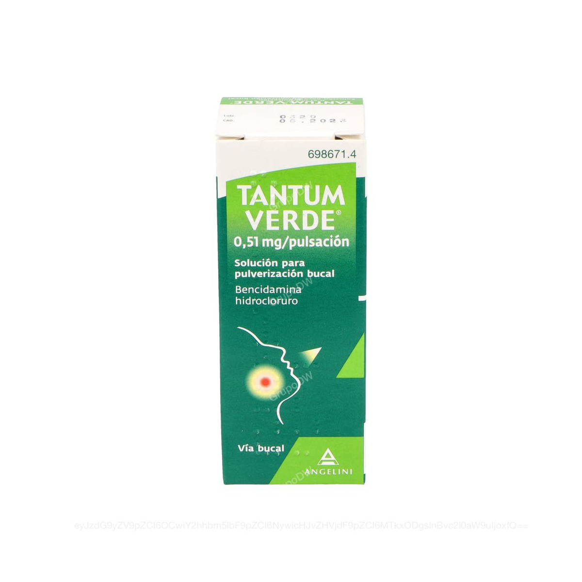 TANTUM VERDE 0,51 MG/PULSACION...