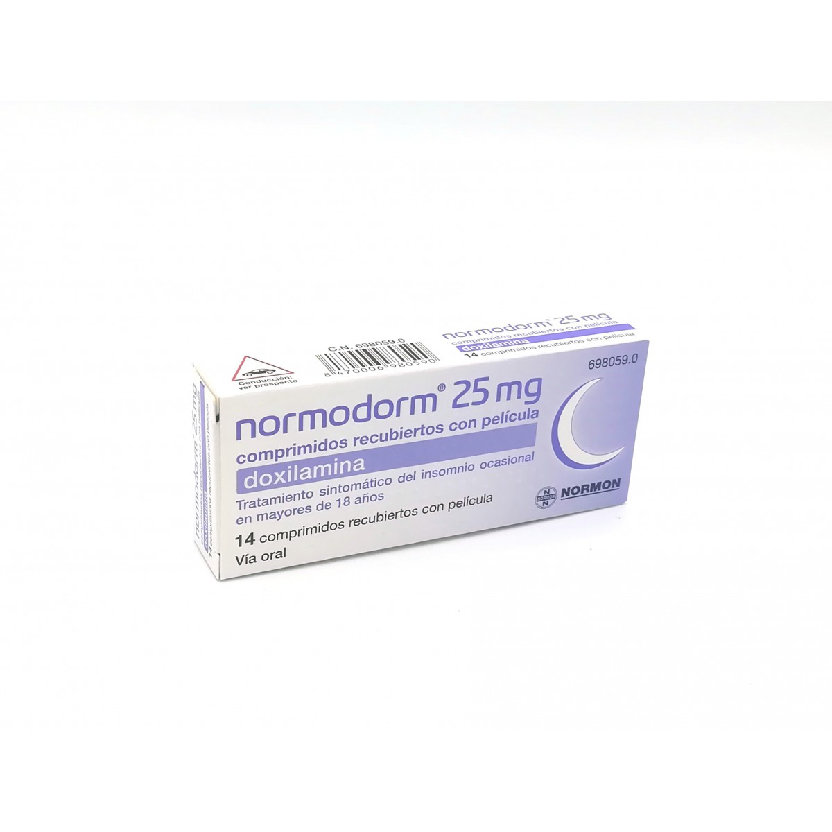 NORMODORM 25 mg COMPRIMIDOS...