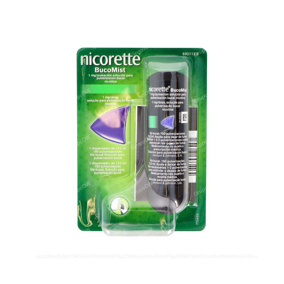 NICORETTE BUCOMIST 1 mg/PULSACION...
