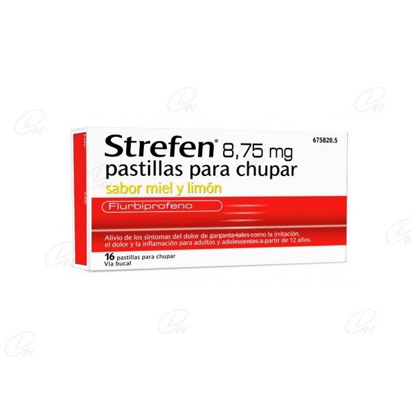 STREFEN 8,75 mg PASTILLAS...