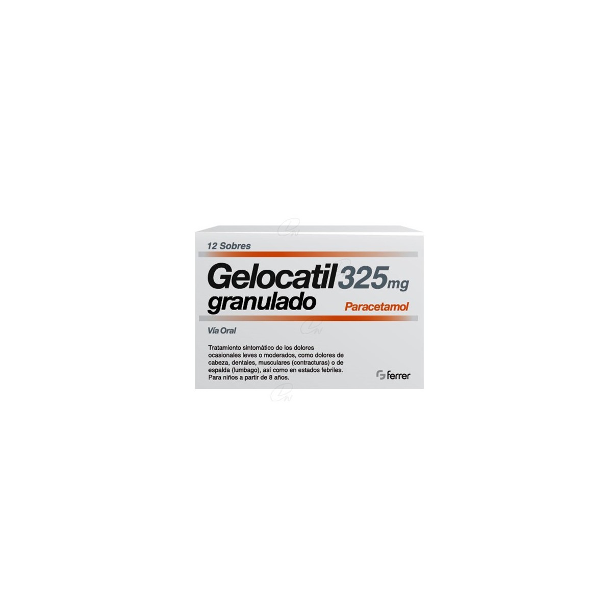 GELOCATIL PEDIATRICO 325 mg...