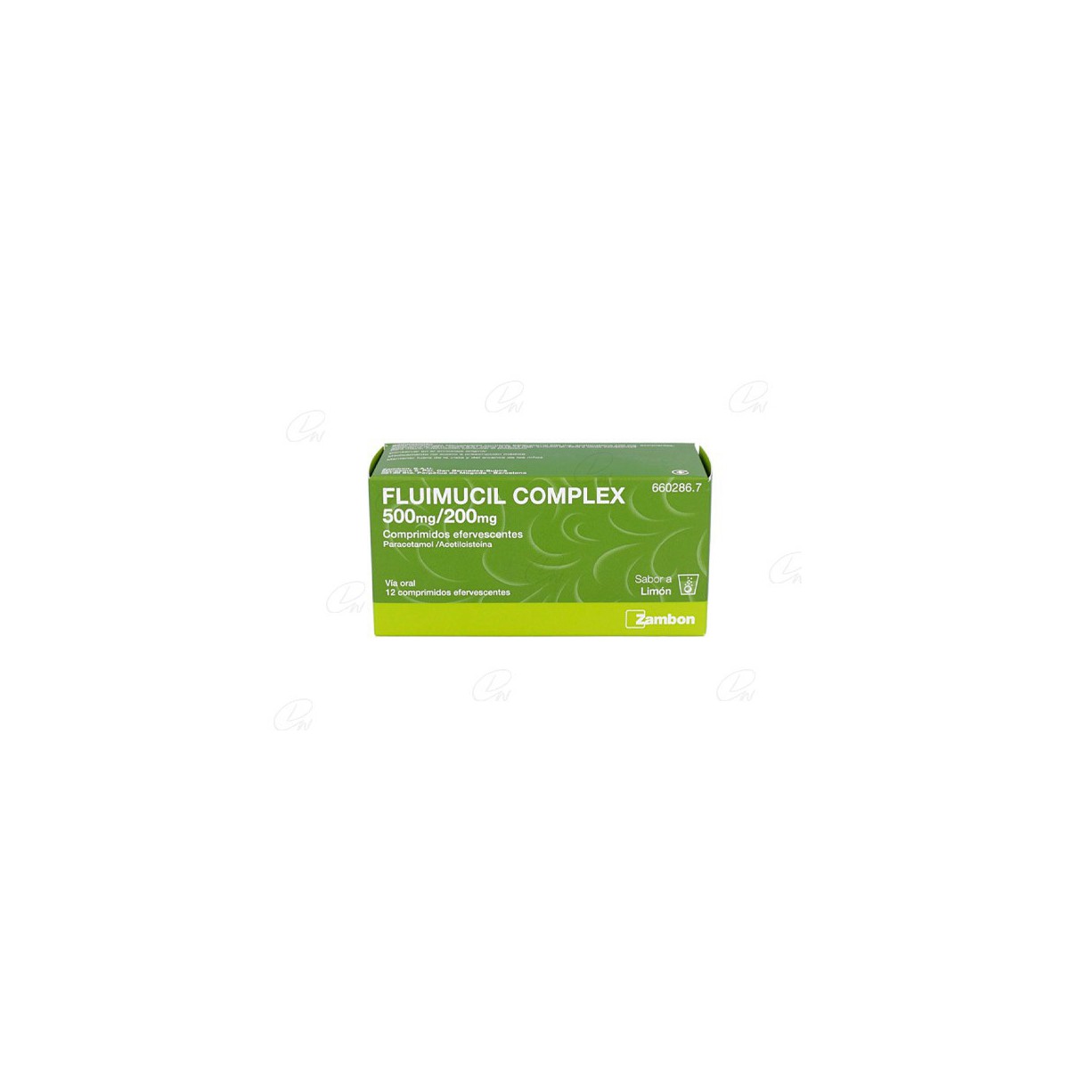 FLUIMUCIL COMPLEX 500 mg/200 mg...
