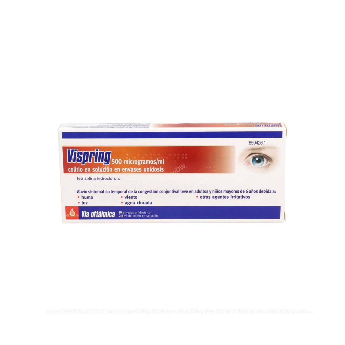 VISPRING 500 microgramos/ml COLIRIO...