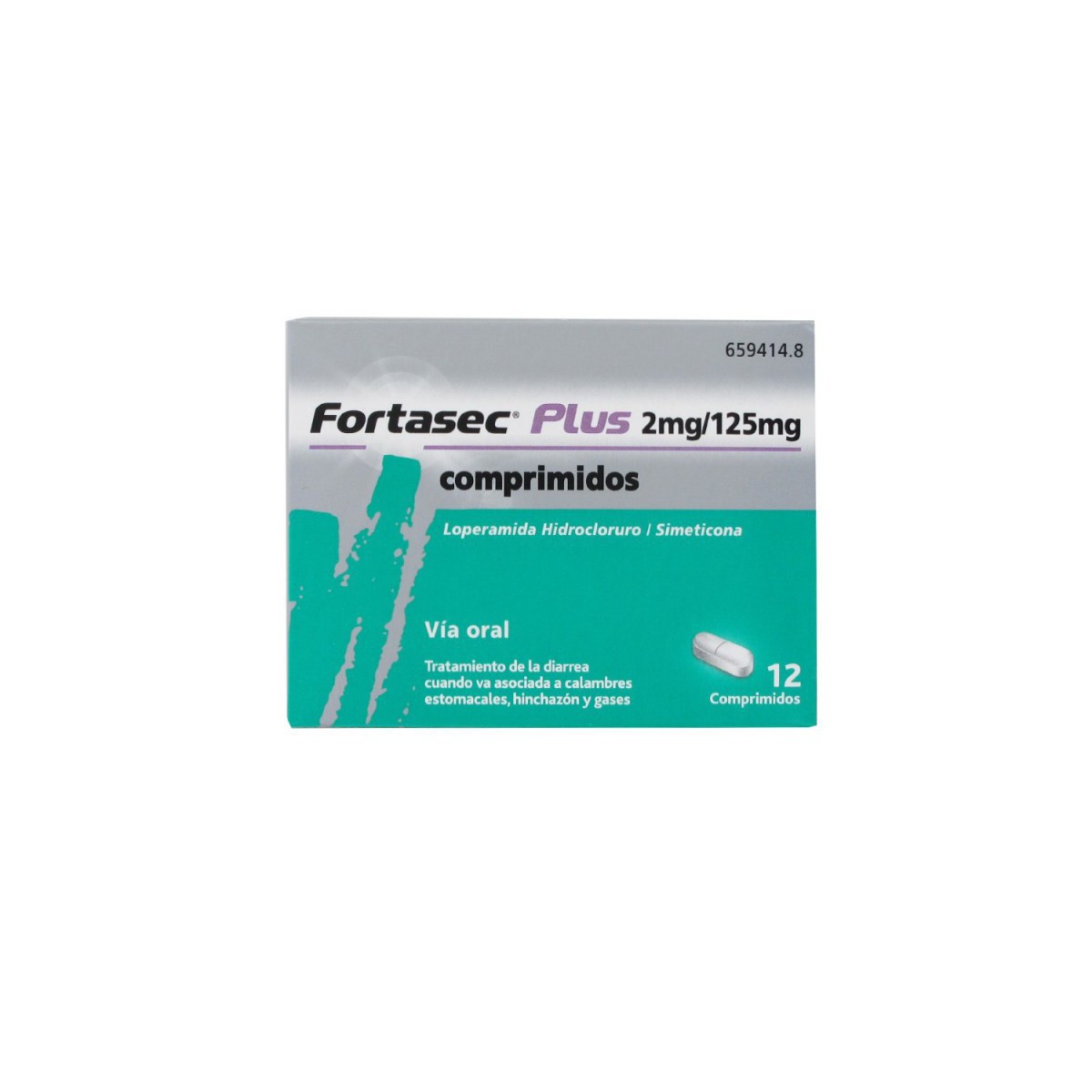 FORTASEC PLUS 2 mg/ 125 mg COMPRIMIDOS