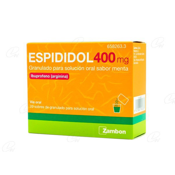 ESPIDIDOL 400 mg GRANULADO...
