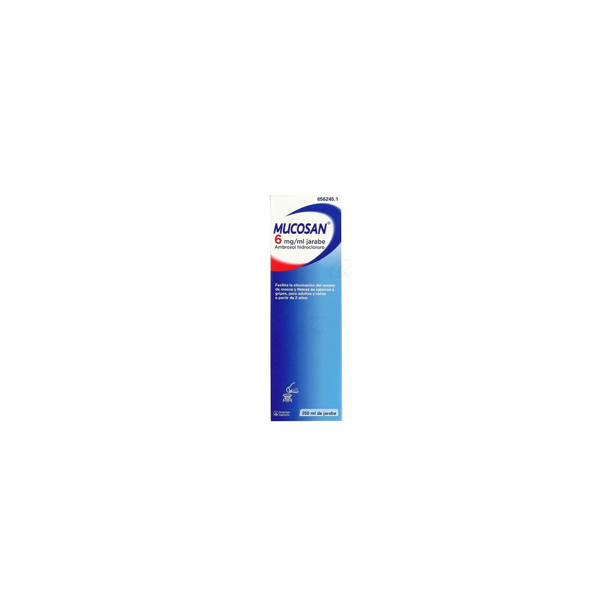 MUCOSAN 6 mg/ ml JARABE, 1 frasco de...