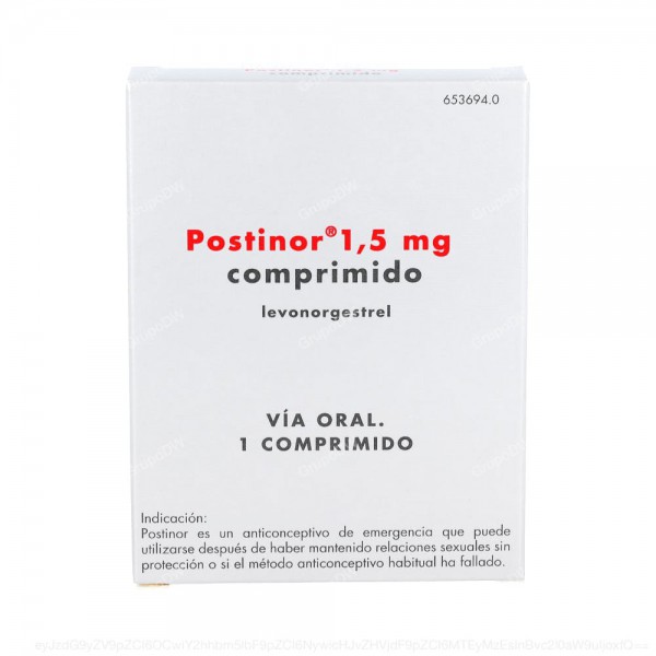 POSTINOR 1,5 mg COMPRIMIDO,...