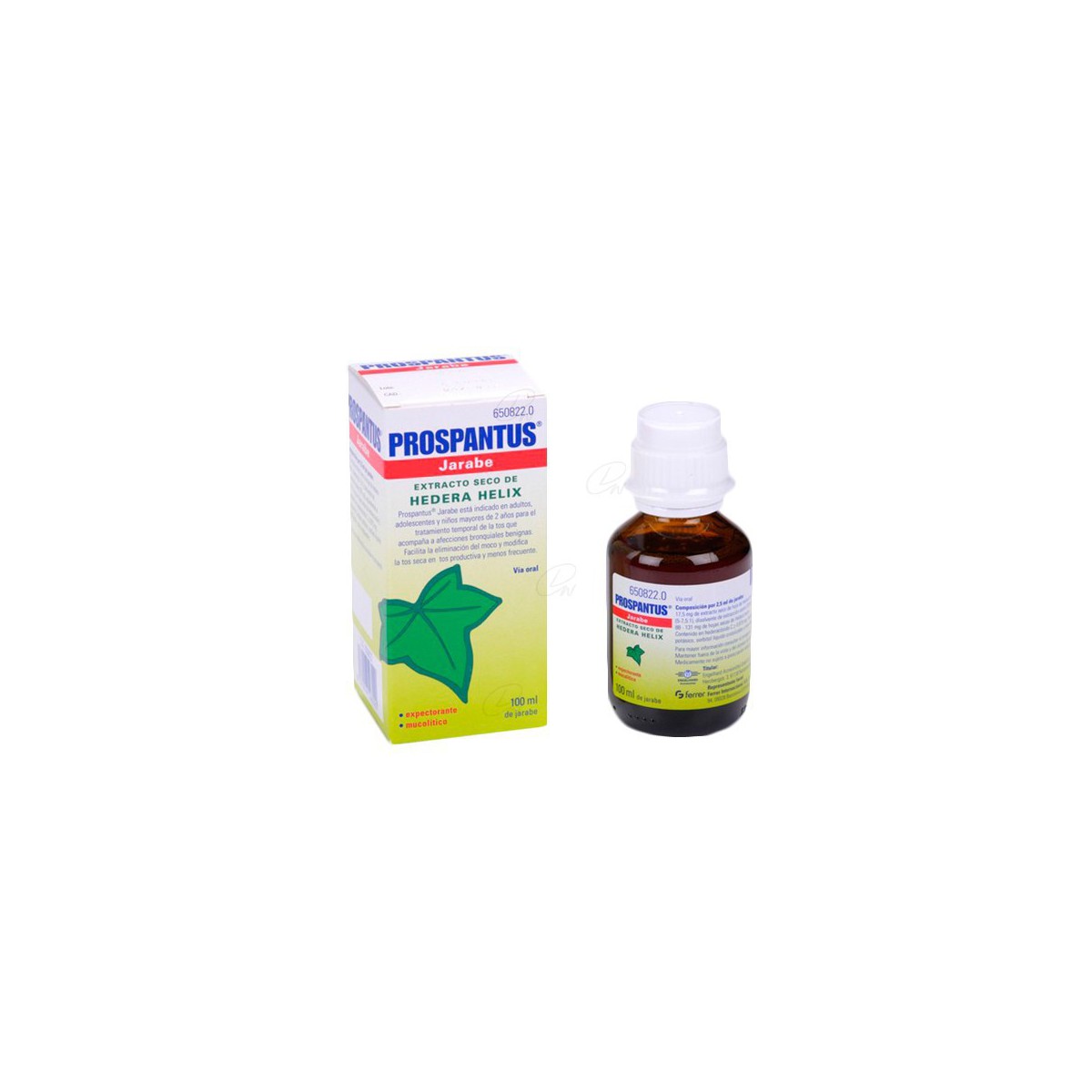 PROSPANTUS JARABE, 1 frasco de 100 ml