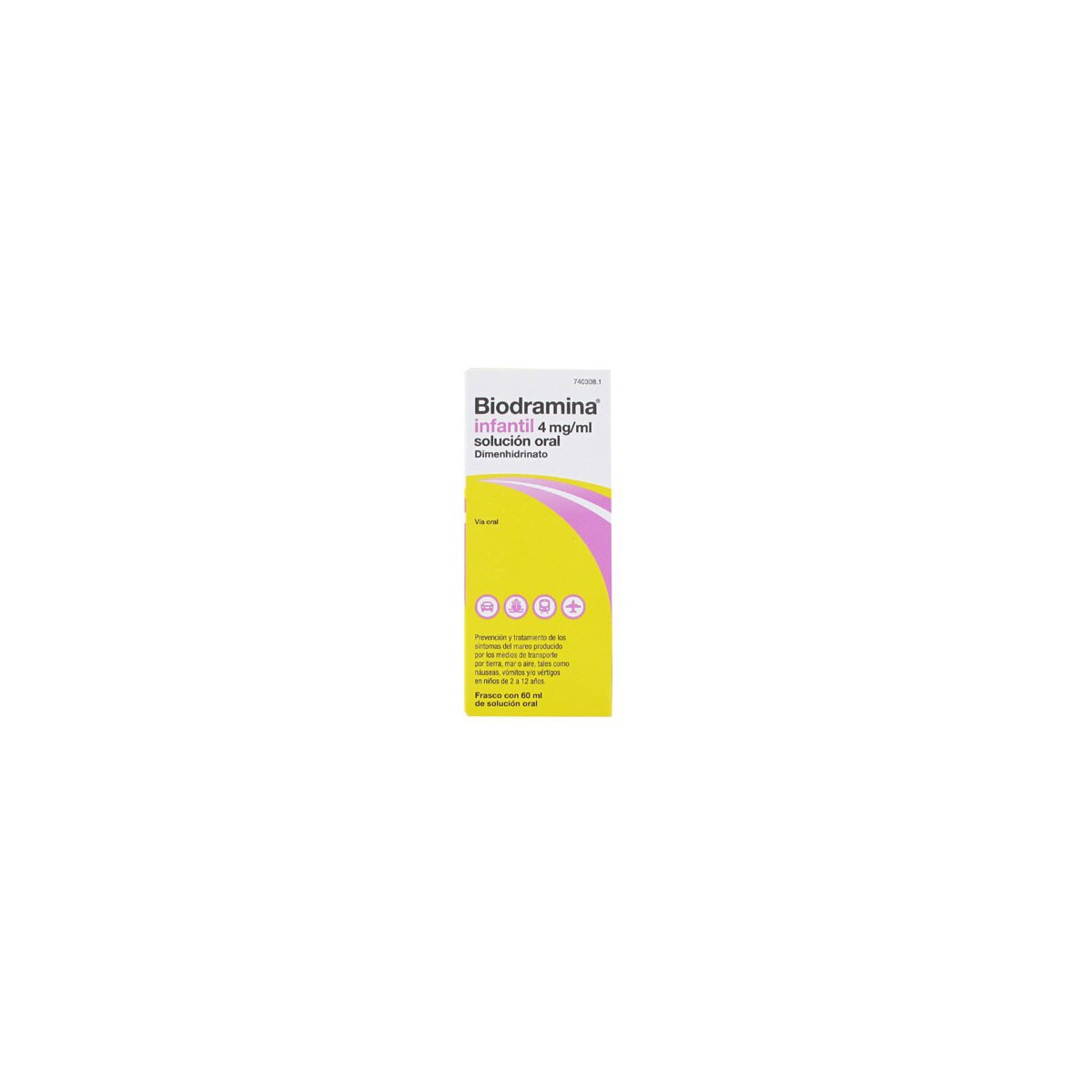 BIODRAMINA  INFANTIL 4 mg/ml SOLUCION...