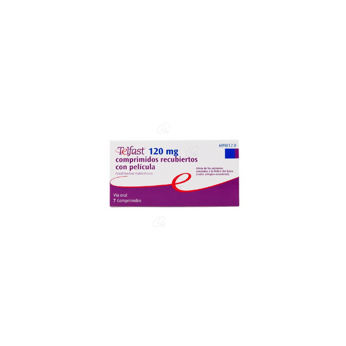 TELFAST 120 mg COMPRIMIDOS...