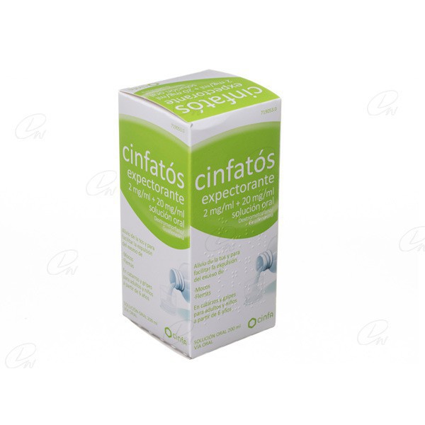 CINFATOS EXPECTORANTE 2/20...
