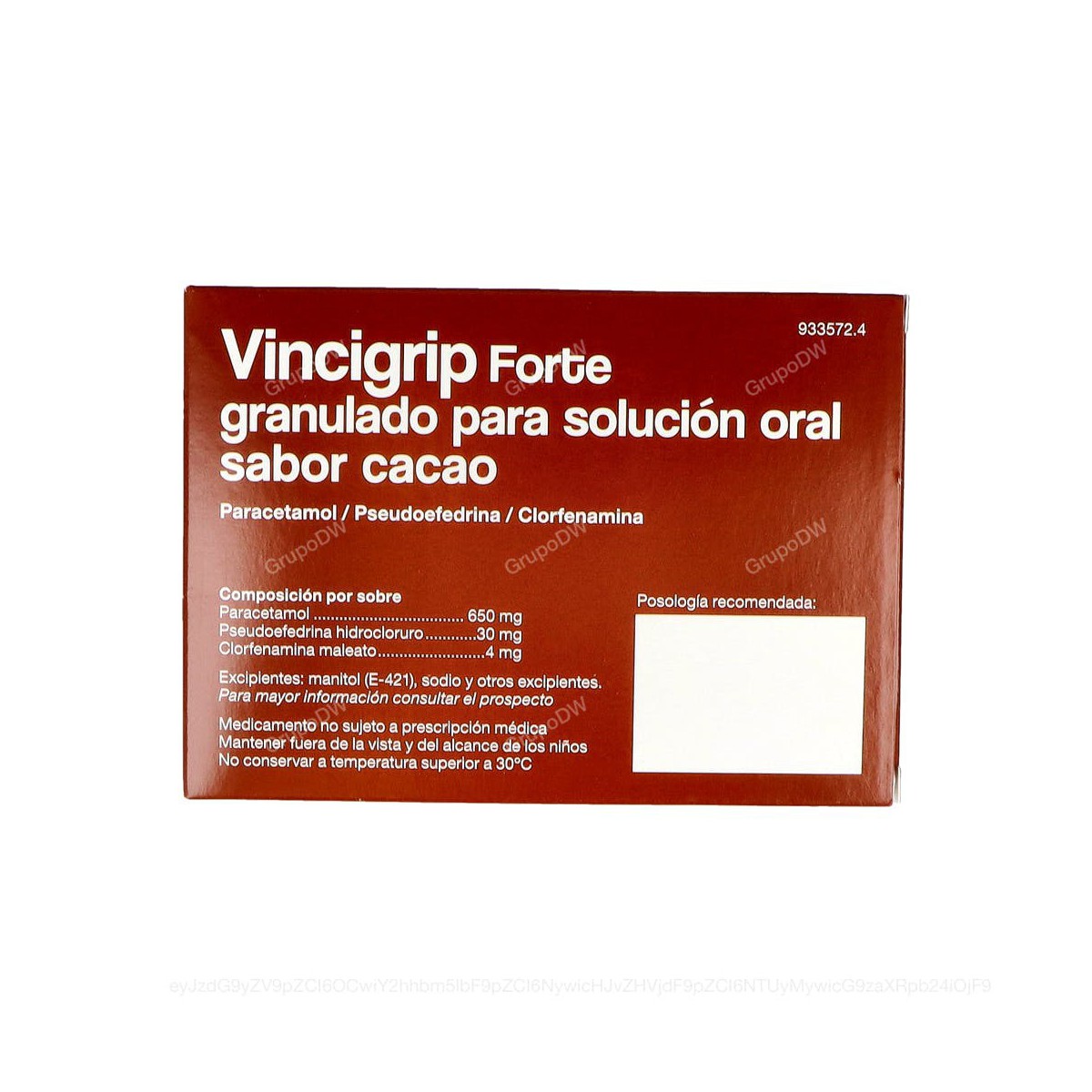 VINCIGRIP FORTE GRANULADO PARA...