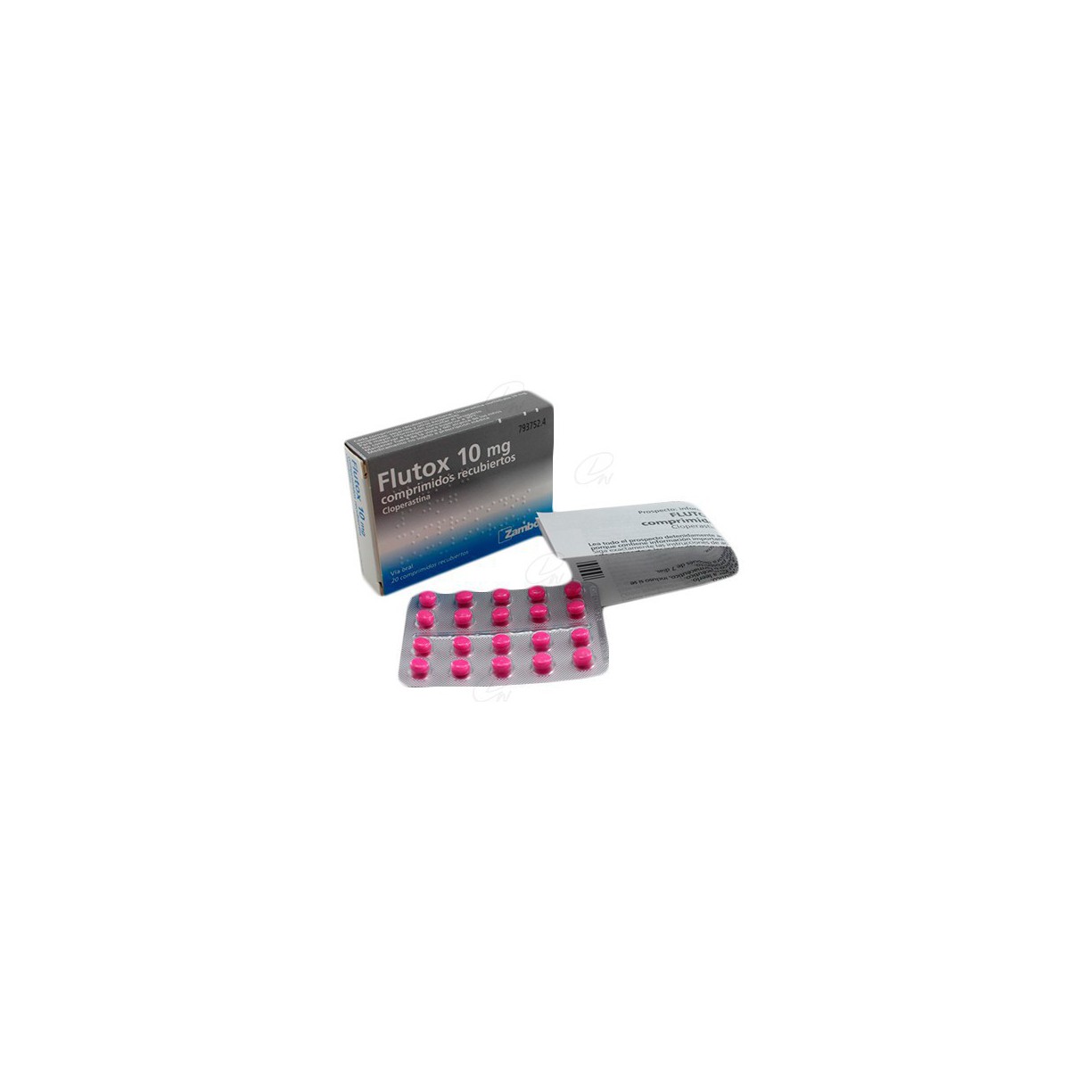 FLUTOX 10 mg, COMPRIMIDOS...
