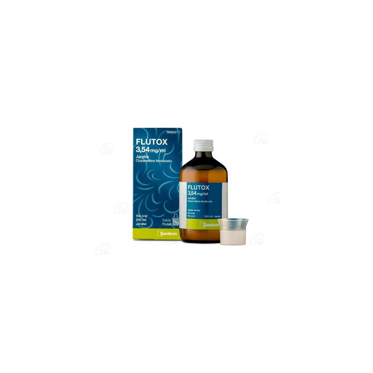 FLUTOX 3,54 mg/ml JARABE, 1 frasco de...