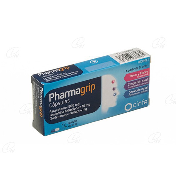 PHARMAGRIP CAPSULAS, 14...