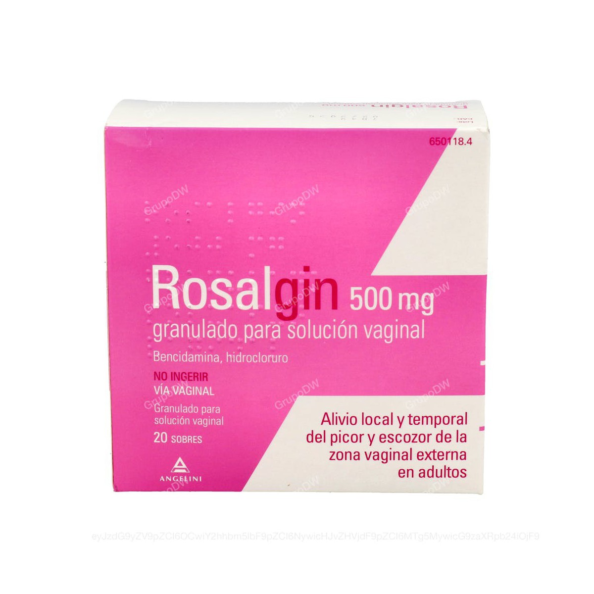 ROSALGIN 500 mg GRANULADO PARA...