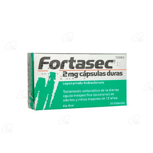 FORTASEC 2 MG CAPSULAS...