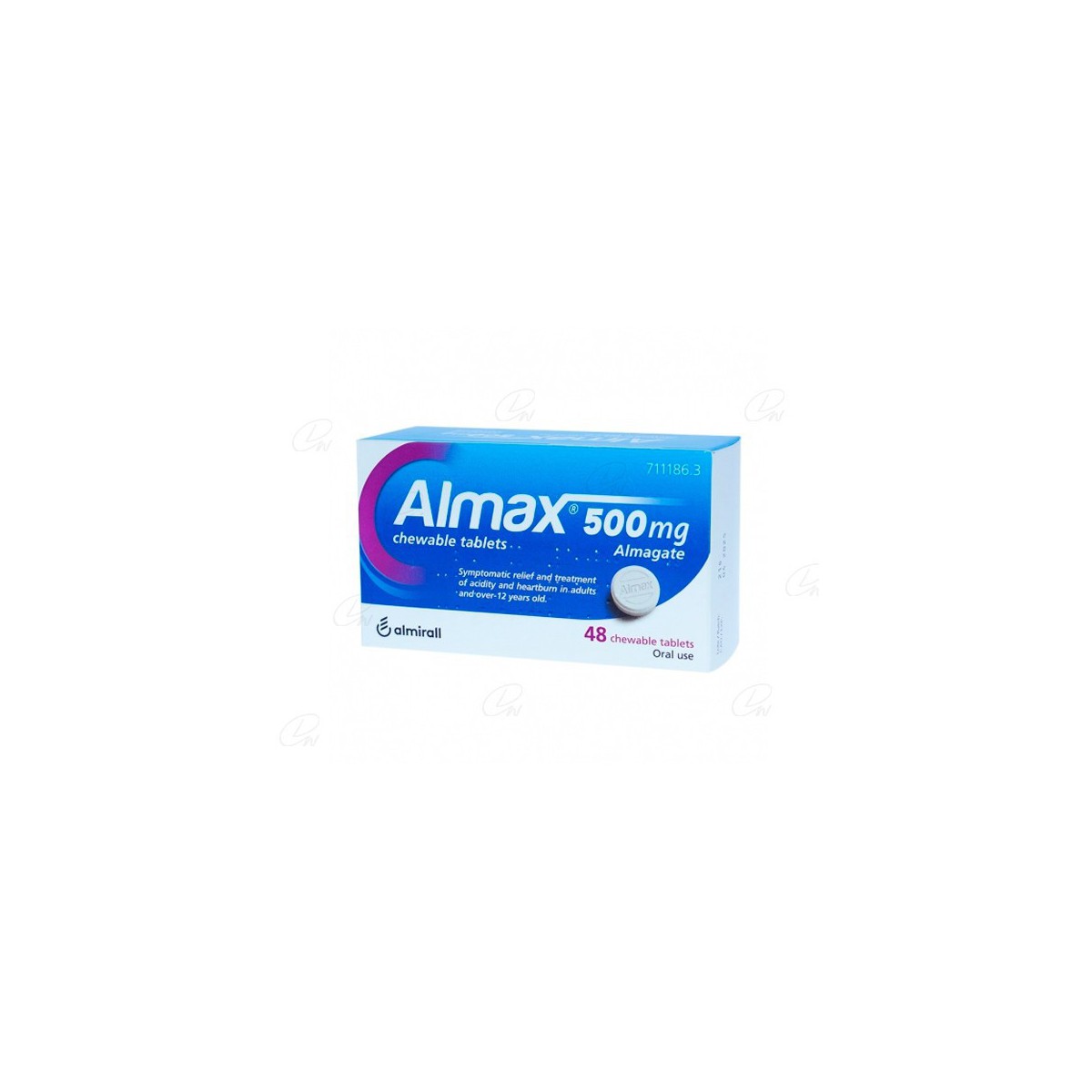 ALMAX 500 mg COMPRIMIDOS MASTICABLES,...