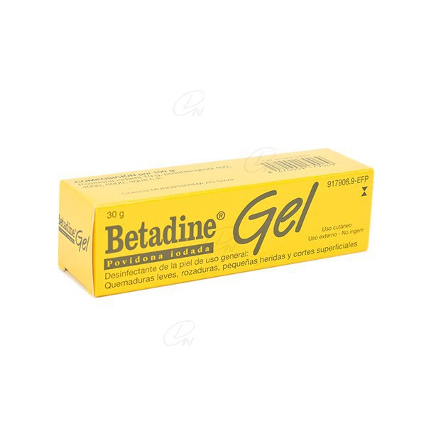 BETADINE GEL 100 mg/g GEL,...