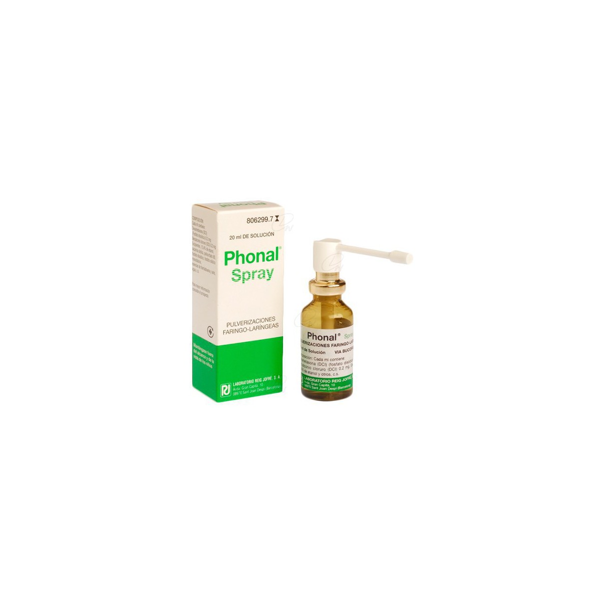 PHONAL SPRAY 0,2 mg/ml + 0,2 mg/ml...
