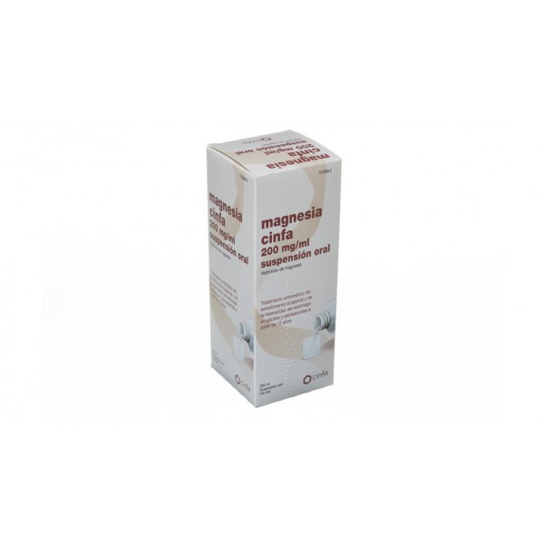 MAGNESIA CINFA 200 mg/ ml...