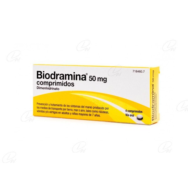 BIODRAMINA 50 mg...
