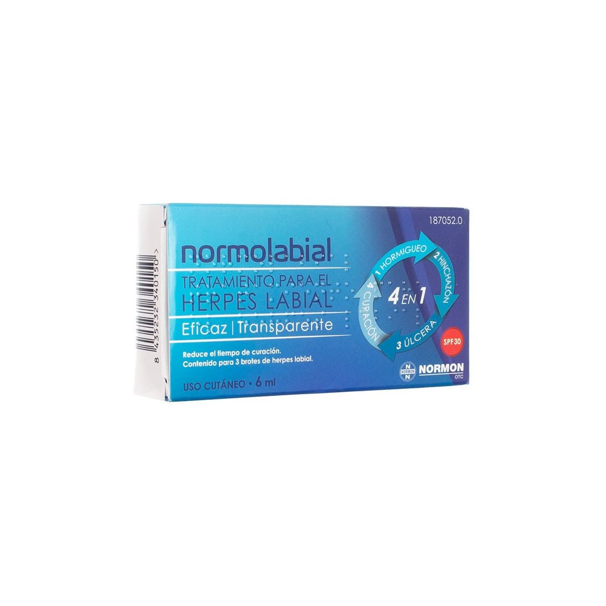 NORMOLABIAL HERPES TRATAMIENTO ZN...