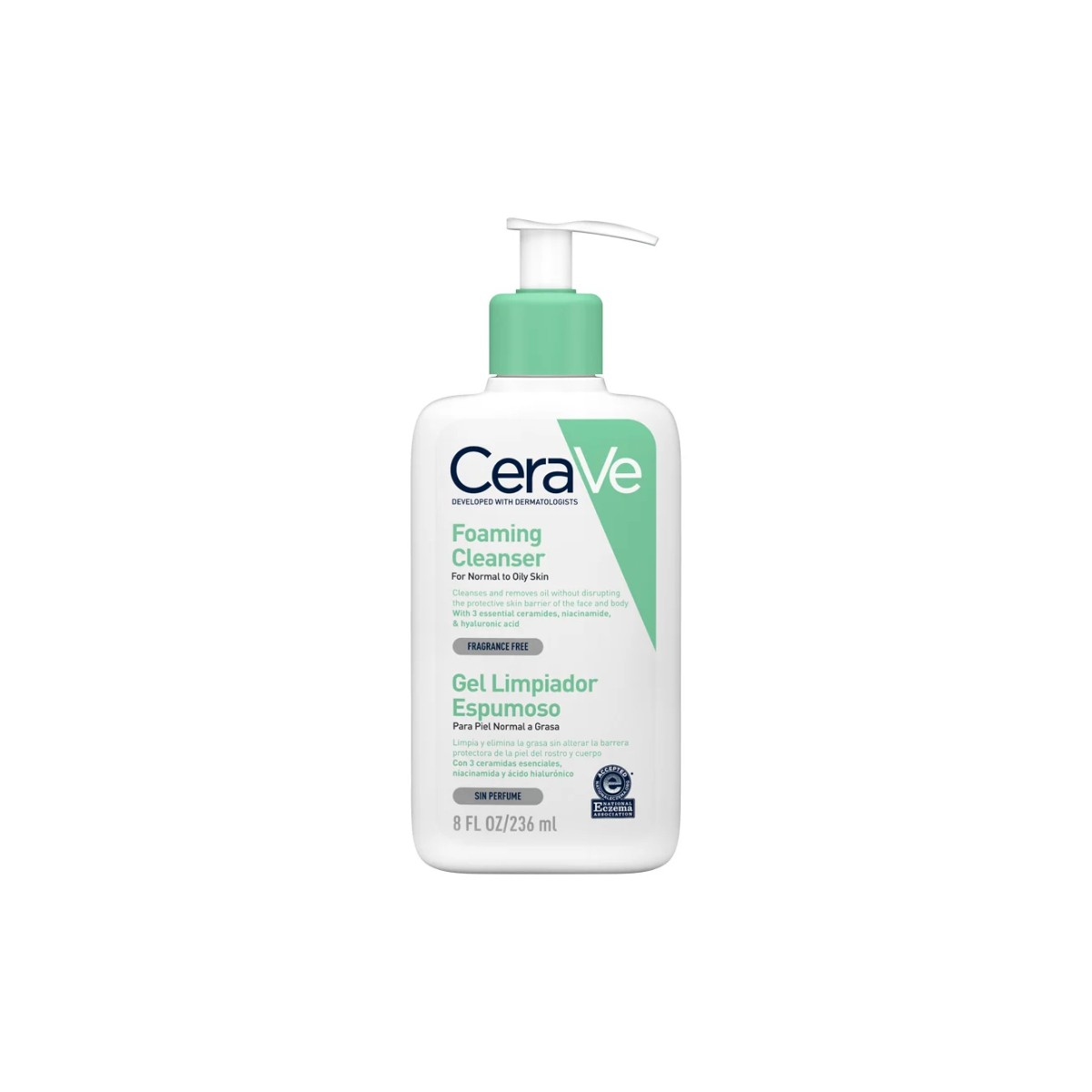 CERAVE GEL LIMPIADOR ESPUMOSO 1...