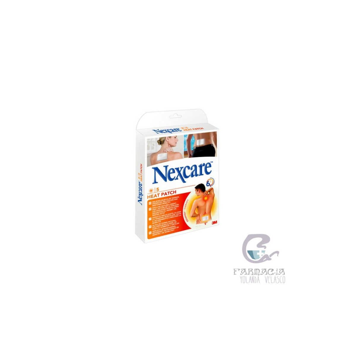 3M NEXCARE PARCHE CALOR 5 U 9.5 X 13 CM