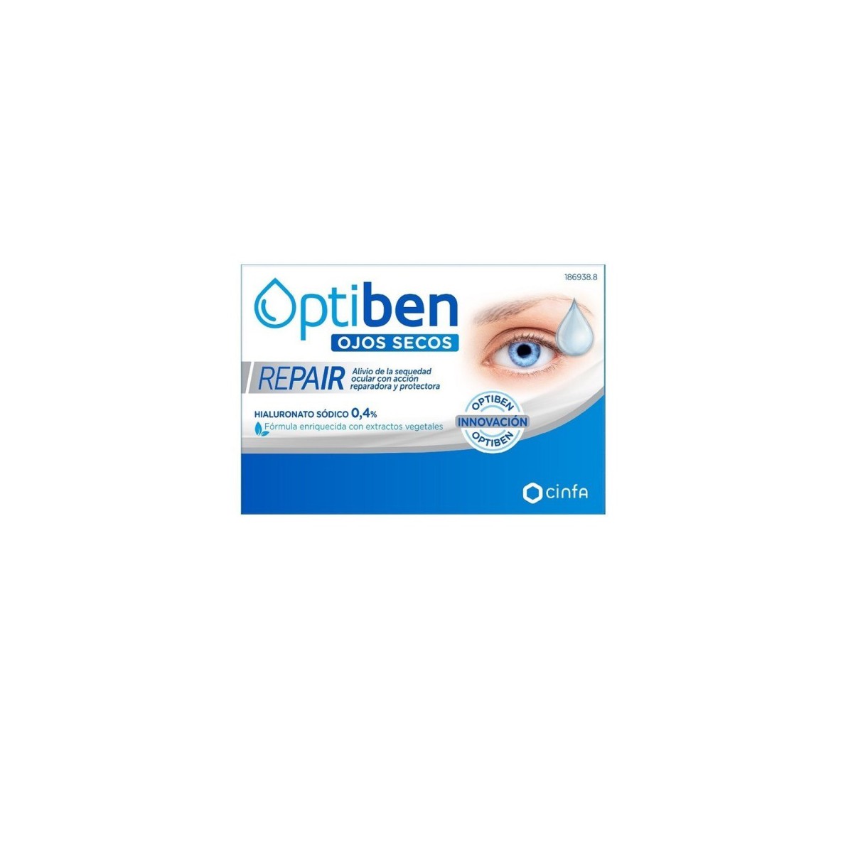 OPTIBEN OJOS SECOS REPAIR 0,4% HIALUR...