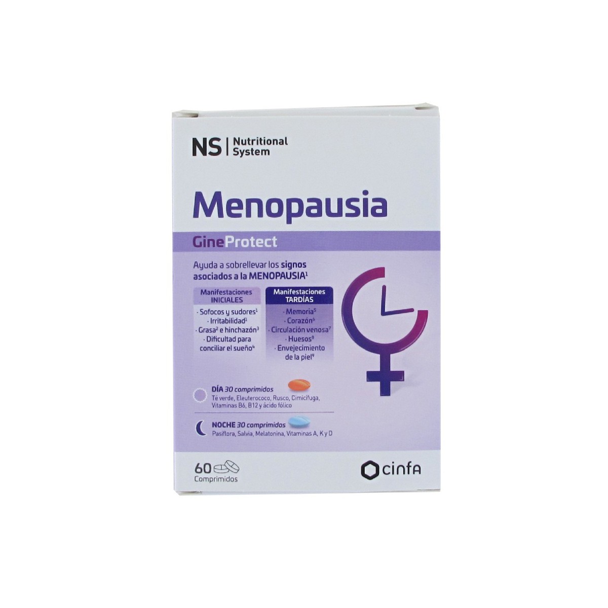 NS MENOPAUSIA DIA Y NOCHE 60 COMP