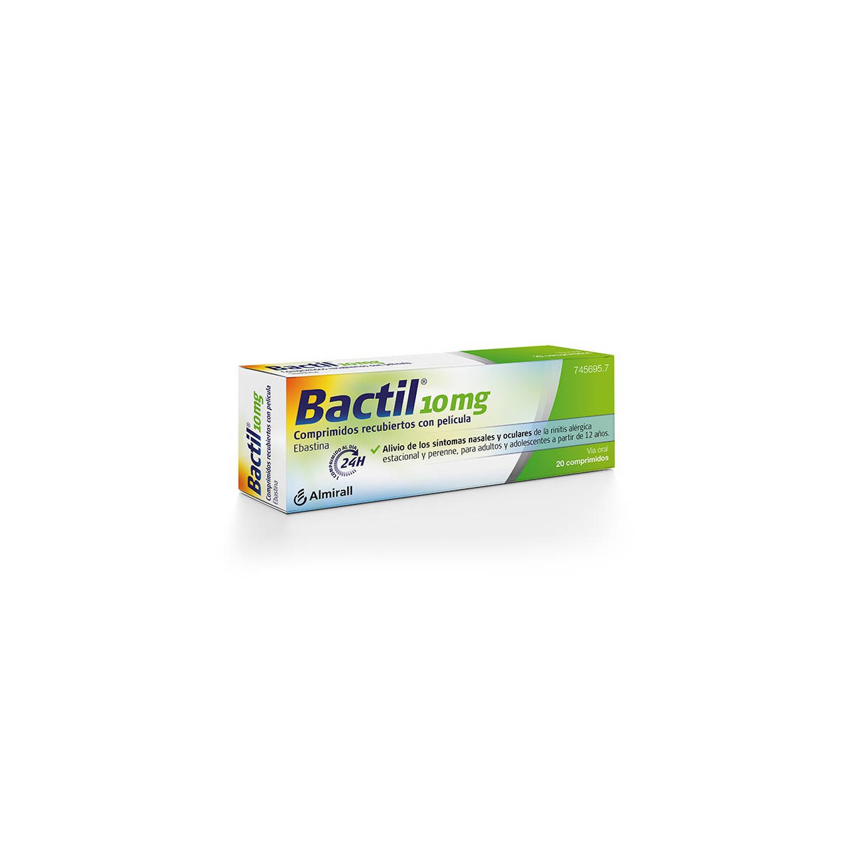 BACTIL 10 mg COMPRIMIDOS RECUBIERTOS...