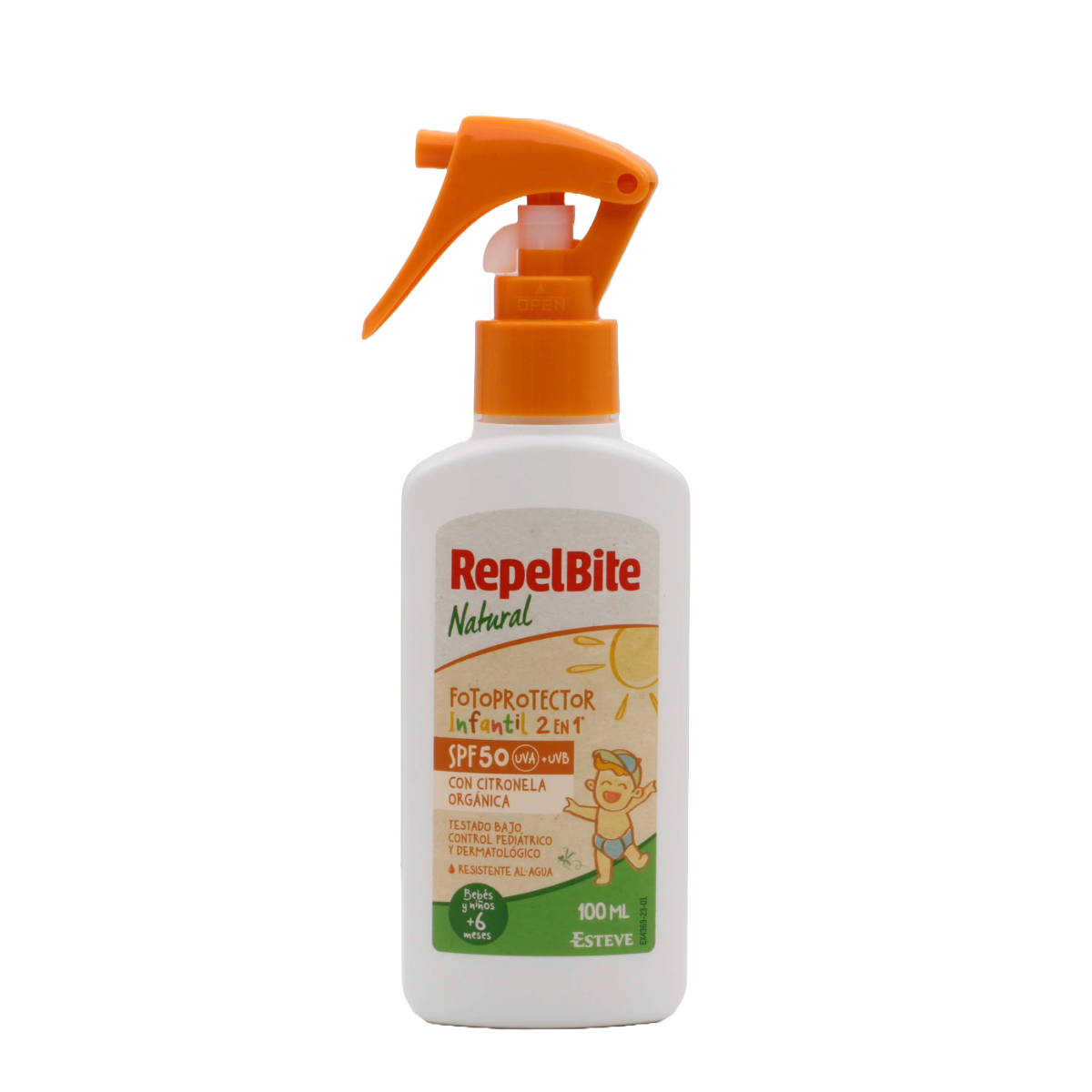 REPELBITE FOTOPROTECTOR INFANTIL SPF...