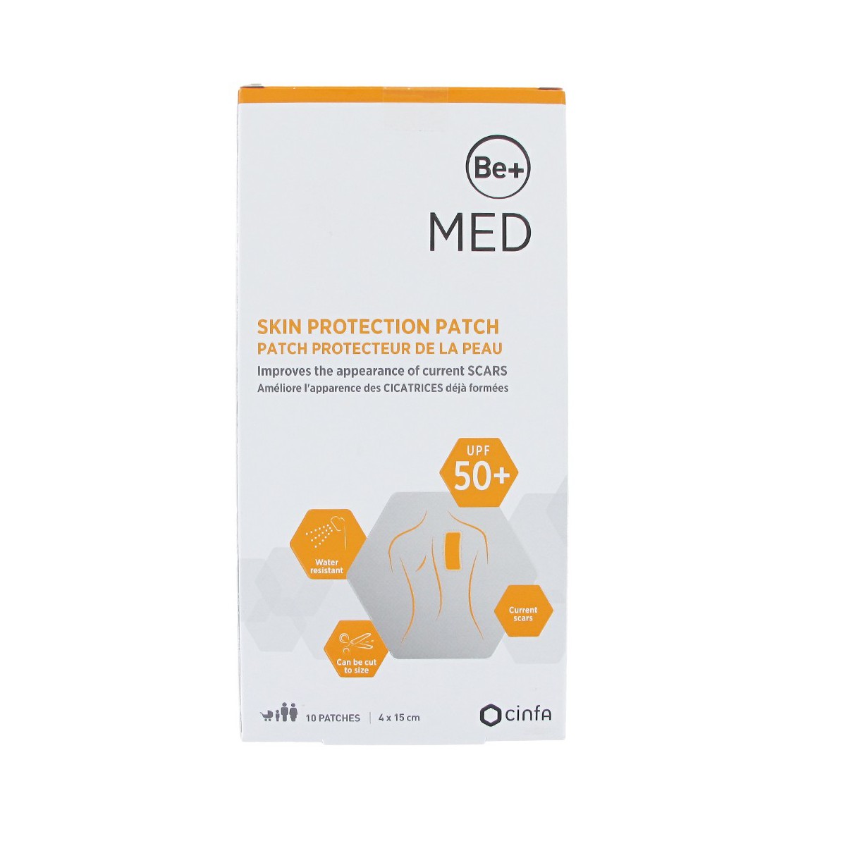 BE+ MED PARCHE PROTECTOR DE LA PIEL...